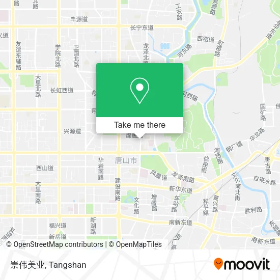 崇伟美业 map
