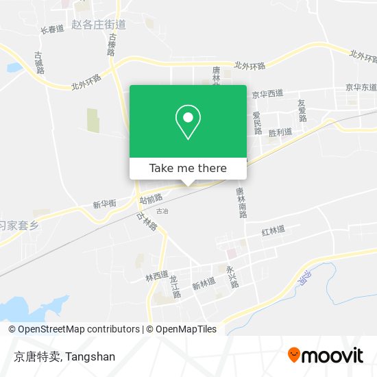 京唐特卖 map