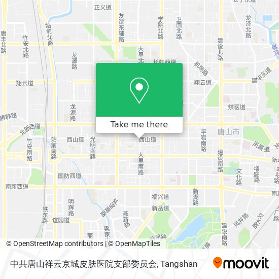 中共唐山祥云京城皮肤医院支部委员会 map