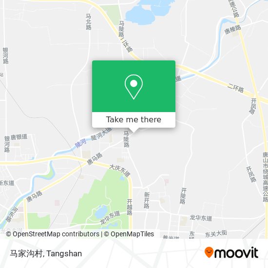 马家沟村 map