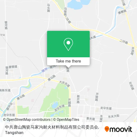 中共唐山陶瓷马家沟耐火材料制品有限公司委员会 map
