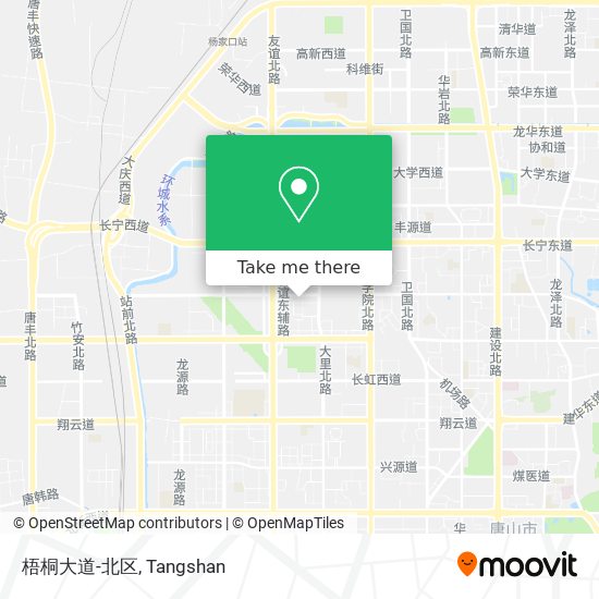 梧桐大道-北区 map