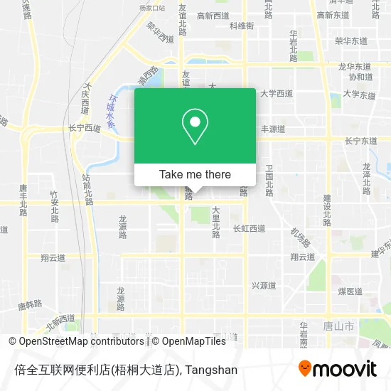 倍全互联网便利店(梧桐大道店) map