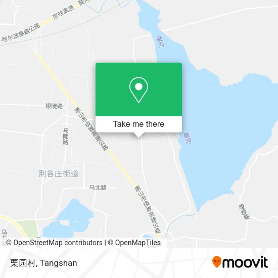 栗园村 map