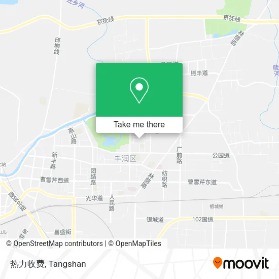 热力收费 map