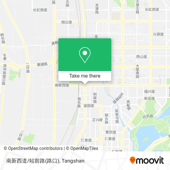 南新西道/站前路(路口) map
