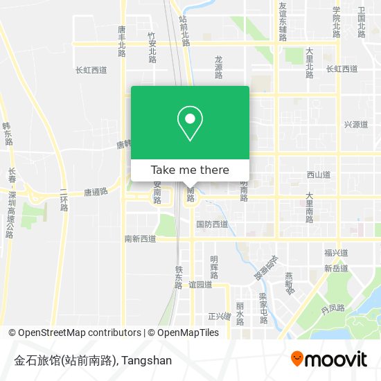 金石旅馆(站前南路) map