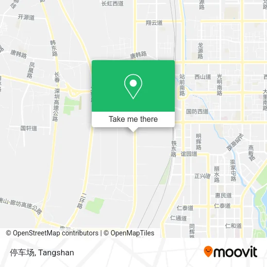 停车场 map