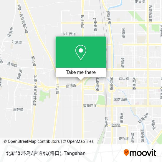 北新道环岛/唐通线(路口) map