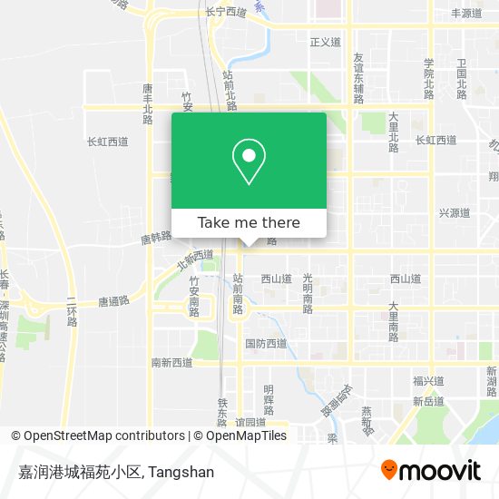 嘉润港城福苑小区 map