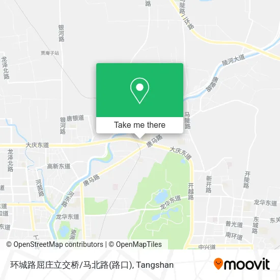 环城路屈庄立交桥/马北路(路口) map