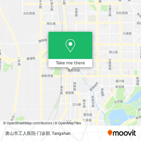 唐山市工人医院-门诊部 map