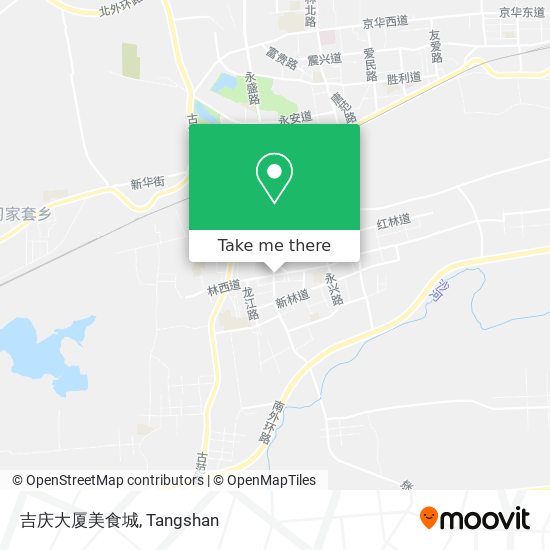 吉庆大厦美食城 map