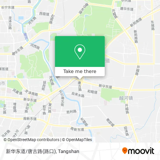 新华东道/唐古路(路口) map