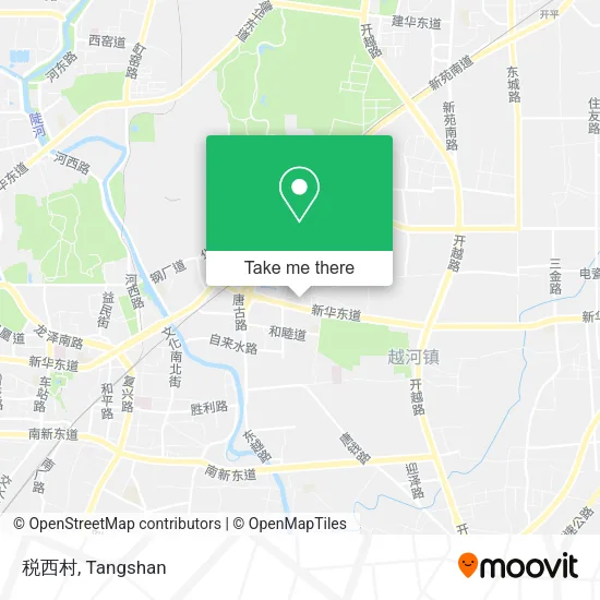 税西村 map