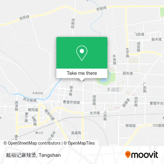 戴福记麻辣烫 map