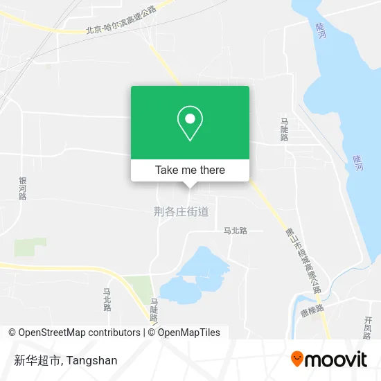 新华超市 map