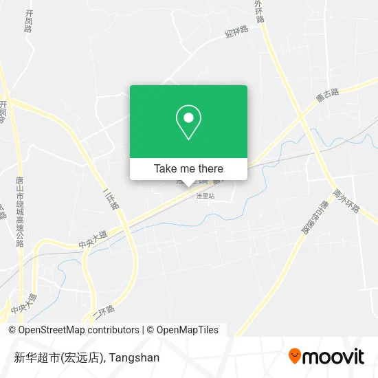 新华超市(宏远店) map