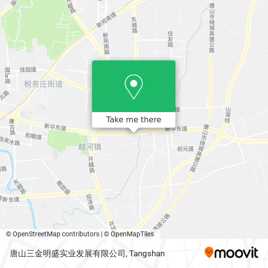 唐山三金明盛实业发展有限公司 map
