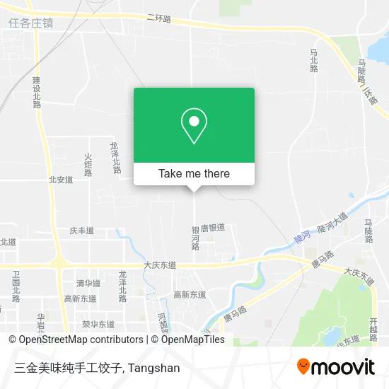 三金美味纯手工饺子 map