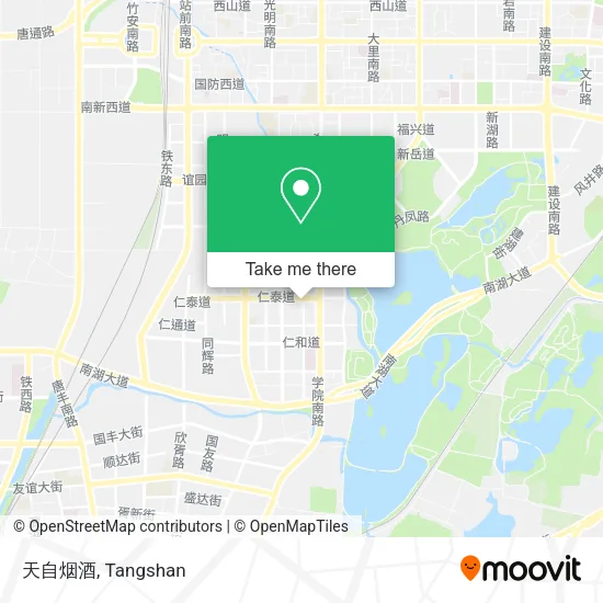 天自烟酒 map
