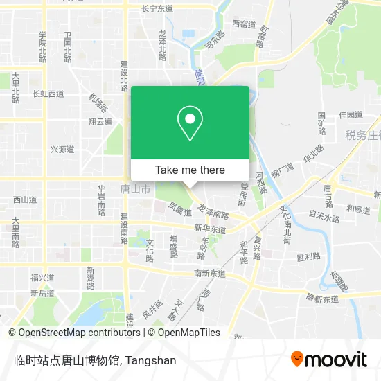 临时站点唐山博物馆 map