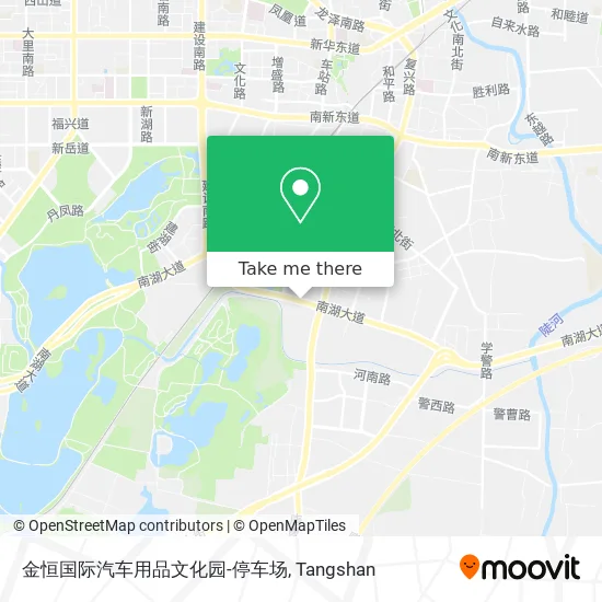 金恒国际汽车用品文化园-停车场 map