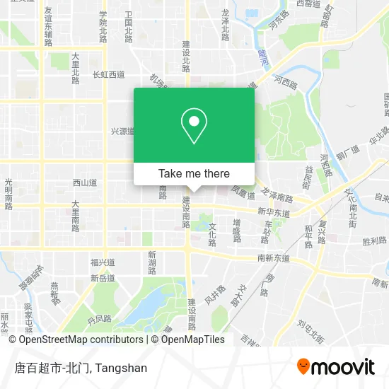 唐百超市-北门 map