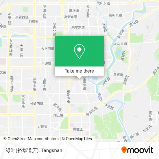 绿叶(裕华道店) map