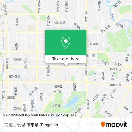 尚座古玩城-停车场 map
