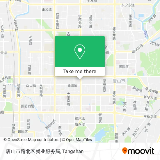 唐山市路北区就业服务局 map