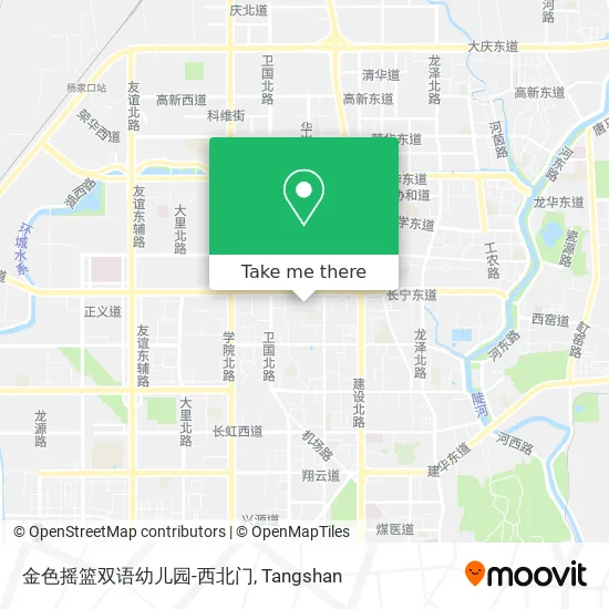 金色摇篮双语幼儿园-西北门 map
