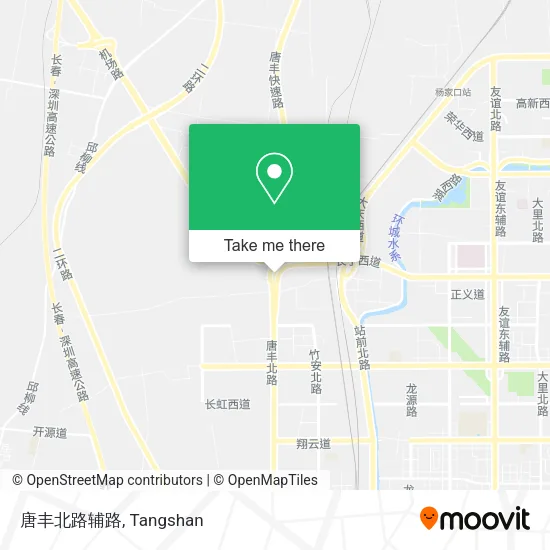 唐丰北路辅路 map