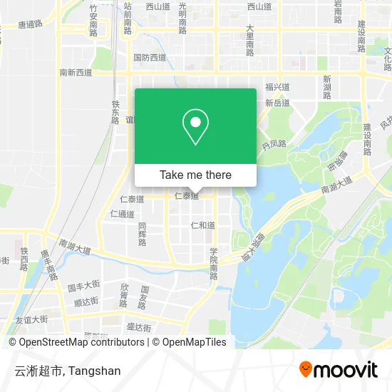 云淅超市 map