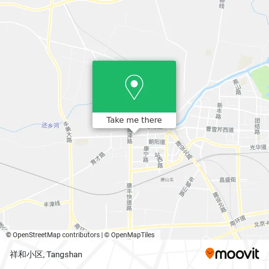 祥和小区 map