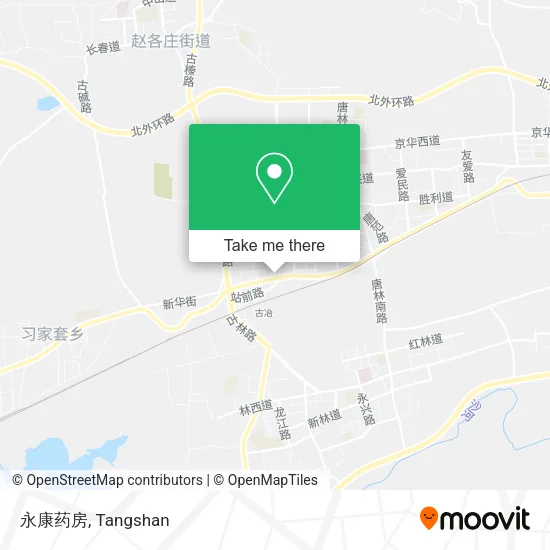 永康药房 map