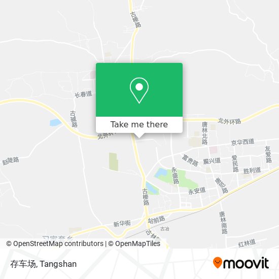 存车场 map