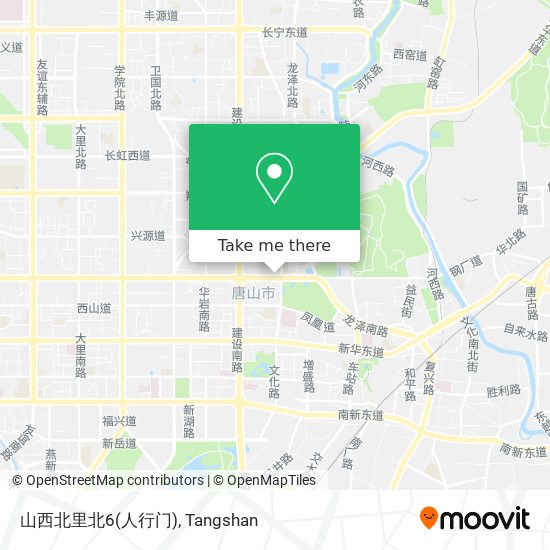 山西北里北6(人行门) map