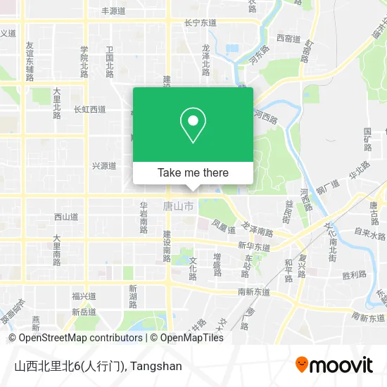 山西北里北6(人行门) map