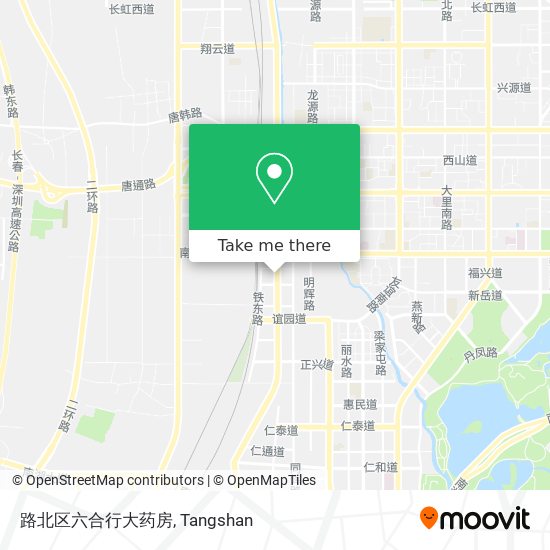 路北区六合行大药房 map