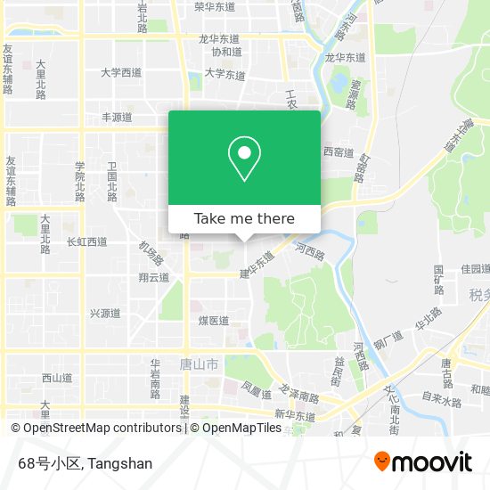 68号小区 map