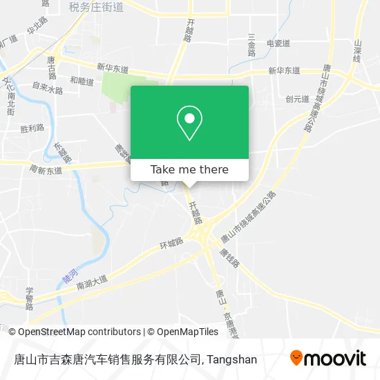 唐山市吉森唐汽车销售服务有限公司 map