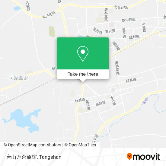 唐山万合旅馆 map