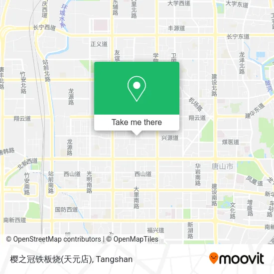 樱之冠铁板烧(天元店) map