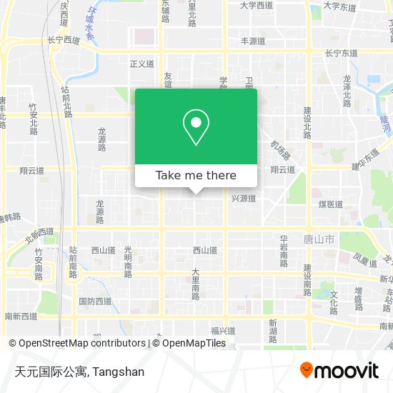 天元国际公寓 map
