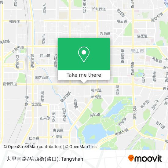 大里南路/岳西街(路口) map
