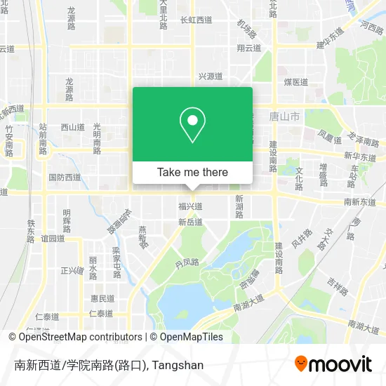 南新西道/学院南路(路口) map