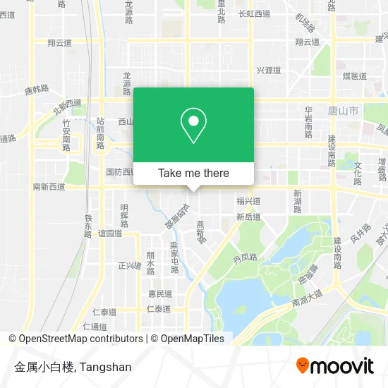 金属小白楼 map