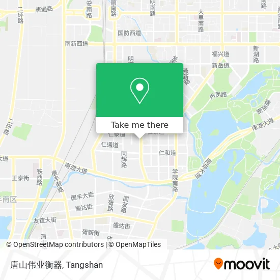 唐山伟业衡器 map
