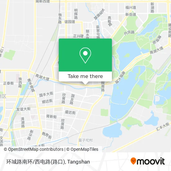 环城路南环/西电路(路口) map